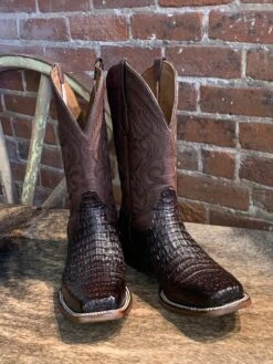 Corral Boots Caiman Embroidery Cowboy Boot By Corral L5742 -Western Cowboy Supplies IMG 1453 rotated 1