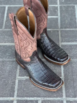Corral Boots Caiman Embroidery Cowboy Boot By Corral L5742 -Western Cowboy Supplies IMG 1497 900x