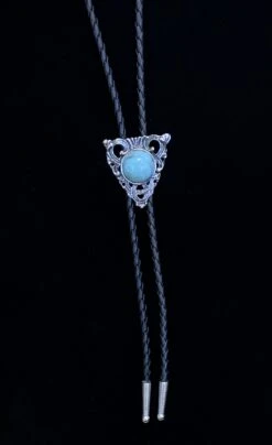 Austin Accents Turquoise Bolo Tie 1134 9 Austin Accents Turquoise Bolo Tie 1134 -Western Cowboy Supplies IMG 1632 scaled 1
