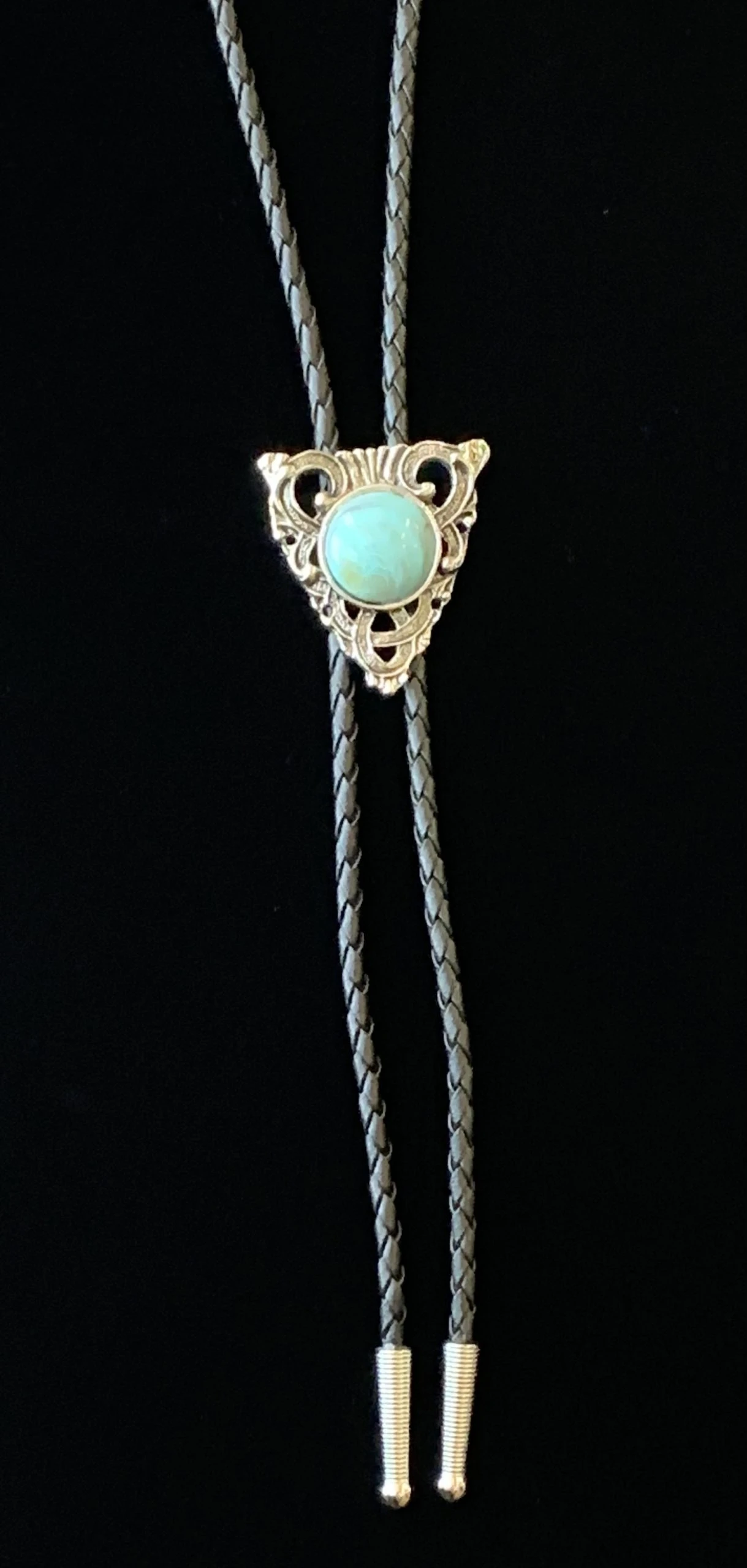 Austin Accents Turquoise Bolo Tie 1134 5 Austin Accents Turquoise Bolo Tie 1134 - Image 3