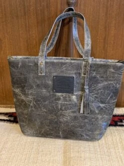 Corral Boots Distressed Black/Silver Corral Purse D1288