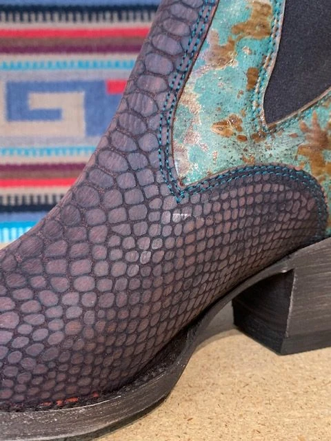 Ladies Old Gringo Boots Isabel Snake Skin Short Boot BL471-1 6 Ladies Old Gringo Boots Isabel Snake Skin Short Boot BL471-1 - Image 4
