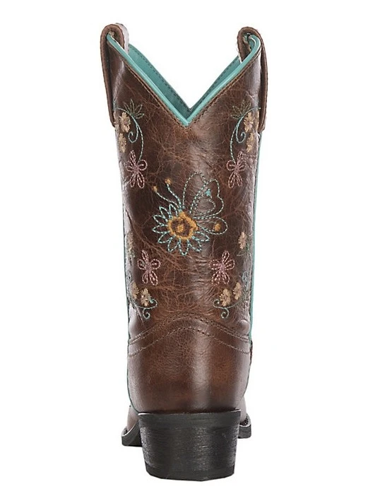 Smoky Mountain Girls’ Florence Embroidered Western Boots 3861C 5 Smoky Mountain Girls’ Florence Embroidered Western Boots 3861C - Image 3