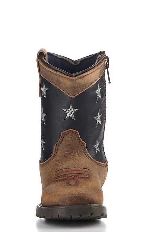 Smoky Mountain Toddler’s Stars And Stripes Flag Boot 3800t 5 Smoky Mountain Toddler’s Stars And Stripes Flag Boot 3800t - Image 3