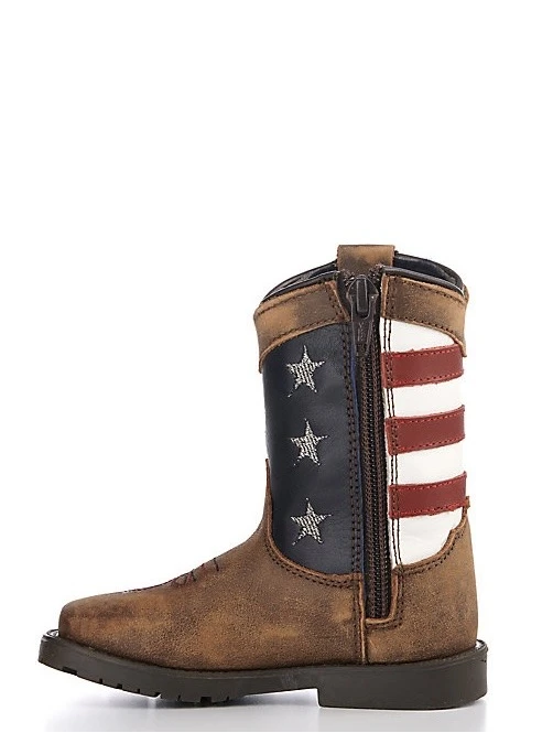 Smoky Mountain Toddler’s Stars And Stripes Flag Boot 3800t 6 Smoky Mountain Toddler’s Stars And Stripes Flag Boot 3800t - Image 4