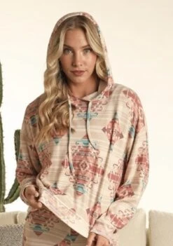 Aztec Peach Hoodie Panhandle RAWT94R0Z2