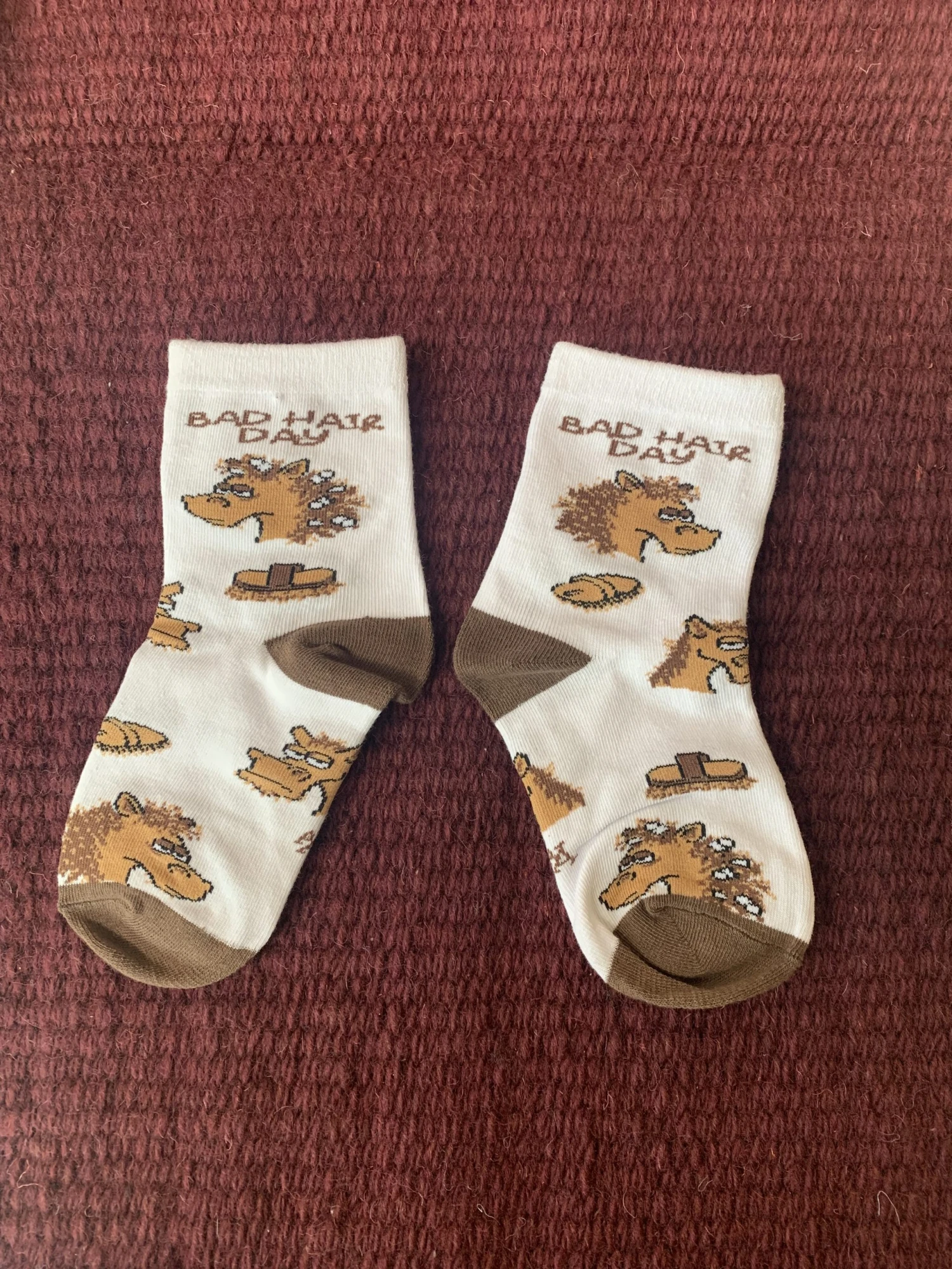 1401 Bad Hair Day Kids Socks 1-4yrs 3 1401 Bad Hair Day Kids Socks 1-4yrs