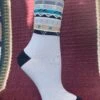 Women’s Grey Patterned Socks 3425 -Western Cowboy Supplies IMG 2810 scaled e1678110505208