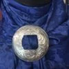Austin Accents Scarf Slide Round Concho Engraved SS32-2 1 Austin Accents Scarf Slide Round Concho Engraved SS32-2 -Western Cowboy Supplies IMG 2901 scaled 1