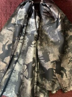 Austin Accents Patterned Shadow Ride Wild Rag / Silk Scarf 34″X34″ -Western Cowboy Supplies IMG 2928 scaled 1