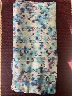 Austin Accents Patterned Ivory Geo Wild Rag / Silk Scarf 34″X34″ 7 Austin Accents Patterned Ivory Geo Wild Rag / Silk Scarf 34″X34″ -Western Cowboy Supplies IMG 2975 scaled 1