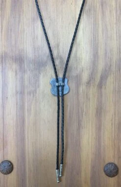 Austin Accent Route 66 Bolo Tie AC104 -Western Cowboy Supplies IMG 3120 scaled e1682542833999