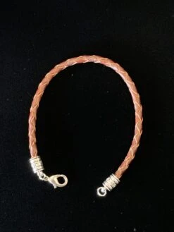 Austin Accents Round Braided Bracelet Brown HH83L -Western Cowboy Supplies IMG 3177 scaled 1