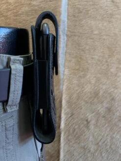 Austin Accents Leather Filigree Design Phone Case CP-03 Black -Western Cowboy Supplies IMG 3206 scaled 1