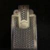 Austin Accents Leather Basket Weave Phone Case CP-01 Black -Western Cowboy Supplies IMG 3225 scaled 1