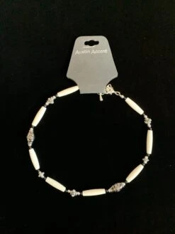 Austin Accents White Bone Boot Bracelet BBR-12 -Western Cowboy Supplies IMG 3270 scaled 1