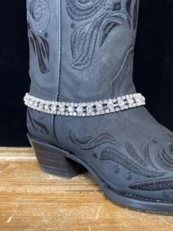 Austin Accents Three Strand Rhinestone Boot Bracelet BBR-14 -Western Cowboy Supplies IMG 3281 scaled 1