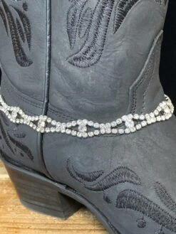 Austin Accents Scalloped Crystal Boot Bracelet BBR-14-2 -Western Cowboy Supplies IMG 3288 scaled 1