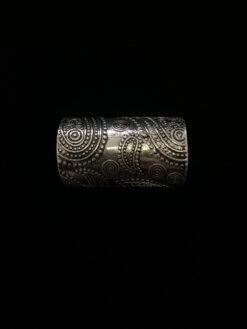 Austin Accents SS60-S Silver Tube Scarf Slide -Western Cowboy Supplies IMG 3380 scaled 1