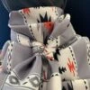 Austin Accents Grey Patterned Wild Rag / Silk Scarf 34″X34″ 1 Austin Accents Grey Patterned Wild Rag / Silk Scarf 34″X34″ -Western Cowboy Supplies IMG 3385 scaled 1