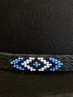 Austin Accent HH49-N Beaded Horse Hair 5 Strand Black Hat Band -Western Cowboy Supplies IMG 3434 scaled 1