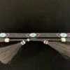 Austin Accent HH49-J Beaded Horse Hair 5 Strand Black Hat Band -Western Cowboy Supplies IMG 3452 scaled e1681332726314
