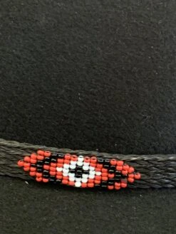 Austin Accent HH49-A Beaded Horse Hair 5 Strand Black Hat Band 10 Austin Accent HH49-A Beaded Horse Hair 5 Strand Black Hat Band -Western Cowboy Supplies IMG 3466 scaled 1