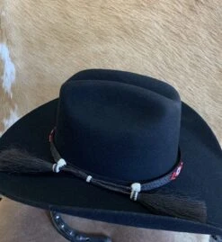 Austin Accent HH49-A Beaded Horse Hair 5 Strand Black Hat Band 13 Austin Accent HH49-A Beaded Horse Hair 5 Strand Black Hat Band -Western Cowboy Supplies IMG 3473 scaled e1681331333741