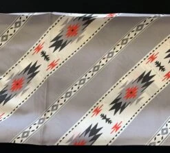 Austin Accents Grey Patterned Wild Rag / Silk Scarf 34″X34″ 8 Austin Accents Grey Patterned Wild Rag / Silk Scarf 34″X34″ -Western Cowboy Supplies IMG E3384 scaled 1