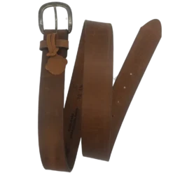 Men’s Bark Justin Work Basic Belt 232BD -Western Cowboy Supplies JustinWork LeatherBeltbyJustin232BDFullView 1024x1024