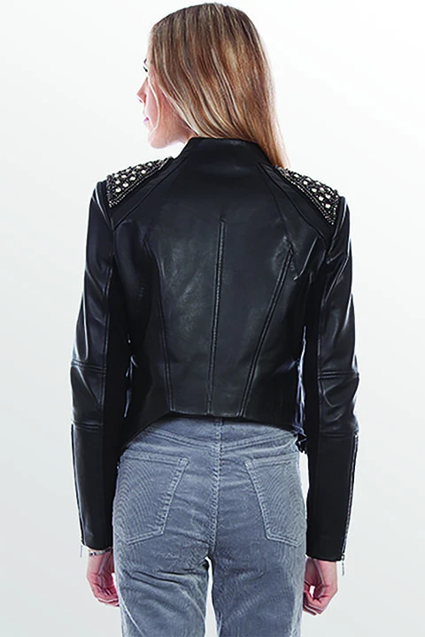 Scully Fringe Studded Leather Jacket L1064 8 Scully Fringe Studded Leather Jacket L1064 - Image 6