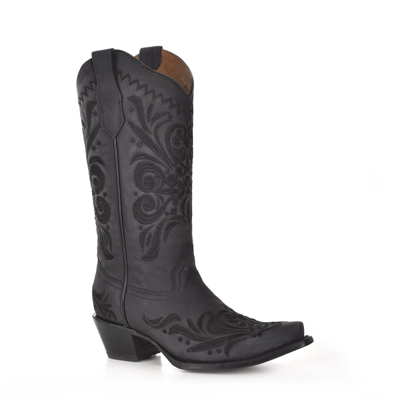 Corral Boots Corral Women’s Black Filigree Embroidery Snip Toe Boots L5433 3 Corral Boots Corral Women’s Black Filigree Embroidery Snip Toe Boots L5433
