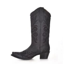 Corral Boots Corral Women’s Black Filigree Embroidery Snip Toe Boots L5433 10 Corral Boots Corral Women’s Black Filigree Embroidery Snip Toe Boots L5433 -Western Cowboy Supplies L5433b 2000x 09744