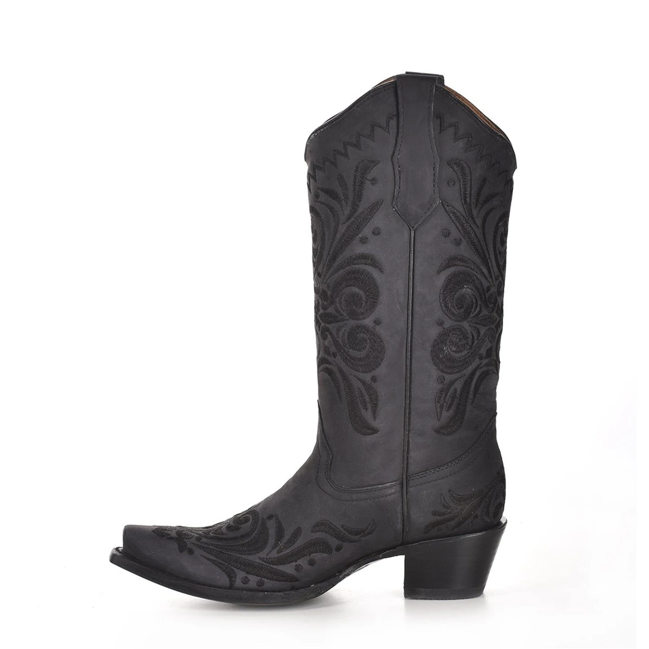 Corral Boots Corral Women’s Black Filigree Embroidery Snip Toe Boots L5433 5 Corral Boots Corral Women’s Black Filigree Embroidery Snip Toe Boots L5433 - Image 3