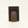 Ariat Men’s Shield Concho Brown Money Clip Wallet A3544702 -Western Cowboy Supplies Money Clip Shield A3544702 S 1 42097
