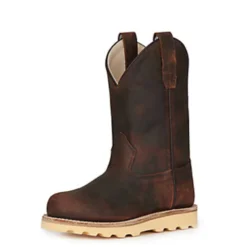 98113 Brown Crepe Boots Youth
