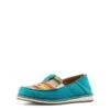 Ariat Women’s Cruiser Serape Teal Slip On 10044530 -Western Cowboy Supplies P2673875 1 63514
