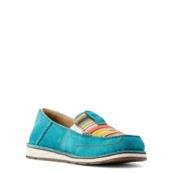 Ariat Women’s Cruiser Serape Teal Slip On 10044530 -Western Cowboy Supplies P2673875 3 82641