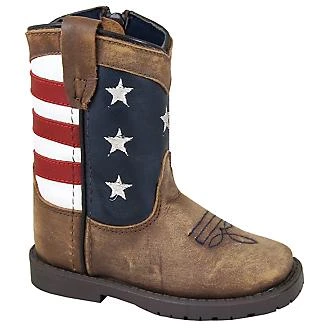 Smoky Mountain Toddler’s Stars And Stripes Flag Boot 3800t 3 Smoky Mountain Toddler’s Stars And Stripes Flag Boot 3800t