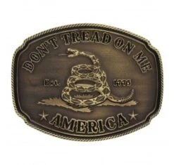 Don’t Tread On Me Belt Buckle A515C