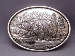 Nocona Grizzly Bear Belt Buckle 37045 -Western Cowboy Supplies bealscowboybuckles 2270 95120958