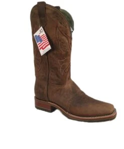 Women’s Charity 12″ Domestic Wide Square Toe Work Western DH5314 -Western Cowboy Supplies dh5314 4.psd a 1024x1024 2x