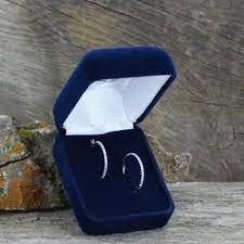 Classic Medium Hoop Earrings ER3875 5 Classic Medium Hoop Earrings ER3875 - Image 3