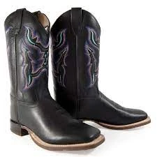 Black Jama BSY1896 Childs Cowboy Boot