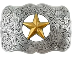 Nocona Golden Star Small Engraved Cowboy Belt Buckle 37232 -Western Cowboy Supplies il 340x270.3870790138 3uy3