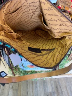 American Darling ADBGZ222 Fringe Saddle Blanket Messenger Bag -Western Cowboy Supplies image d5e15fd5 f389 4de5 952b e25f88fb71d3 823x