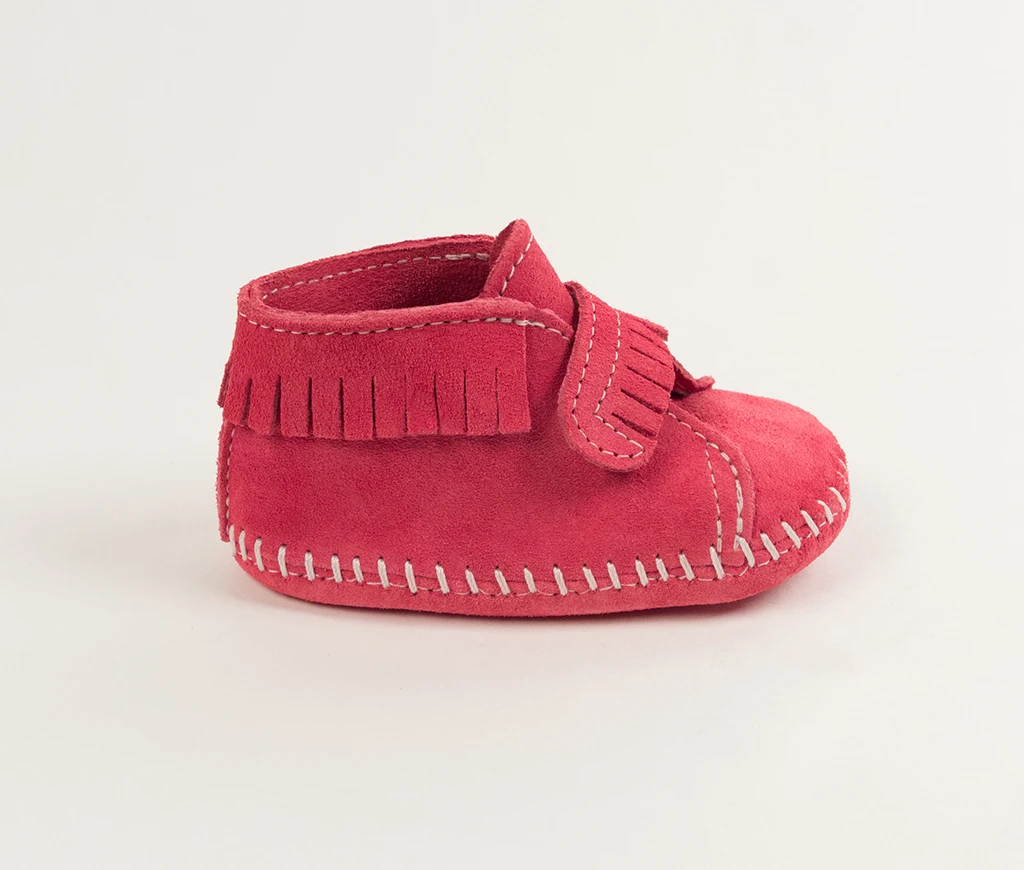 Minnetonka Moccasin Infant Front Strap Bootie 1121 4 Minnetonka Moccasin Infant Front Strap Bootie 1121 - Image 2