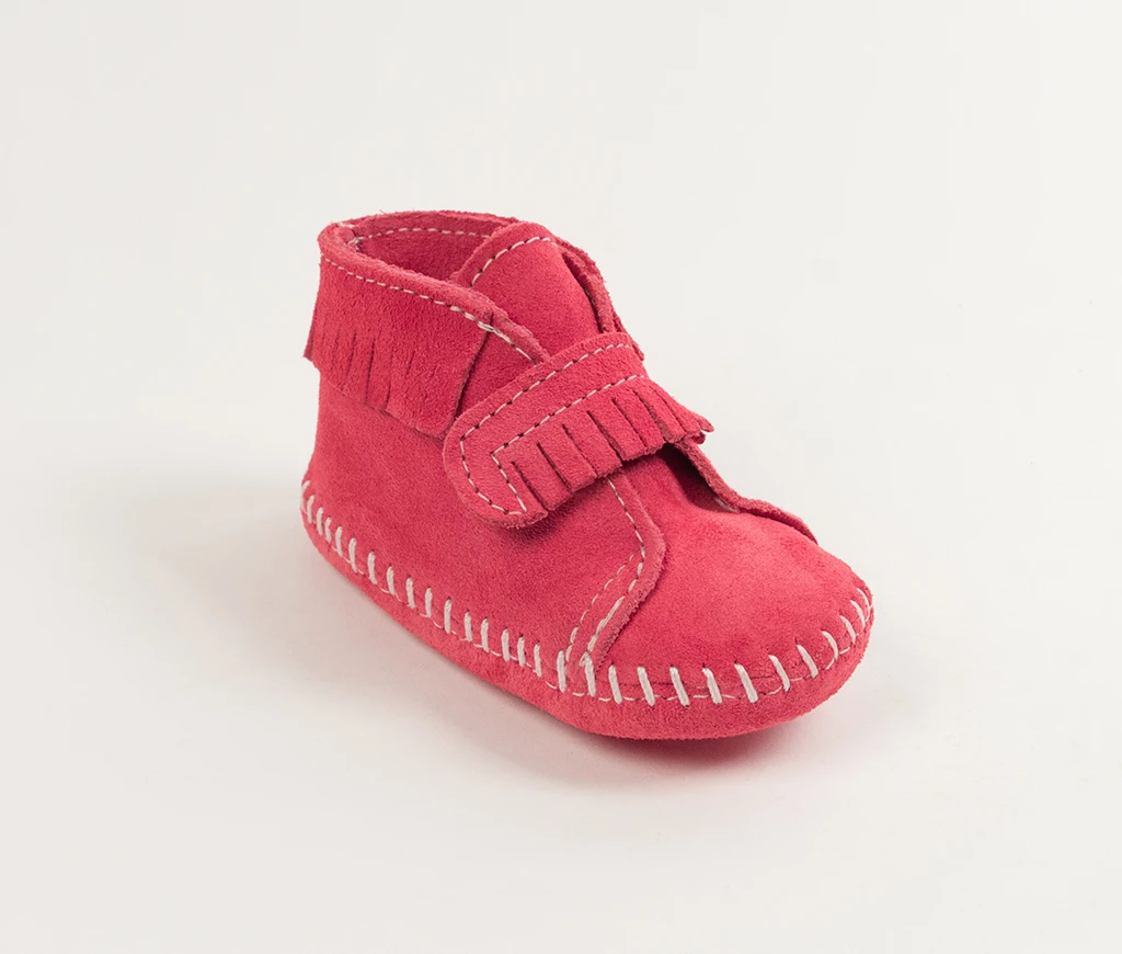 Minnetonka Moccasin Infant Front Strap Bootie 1121 5 Minnetonka Moccasin Infant Front Strap Bootie 1121 - Image 3