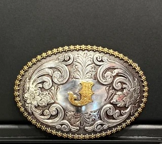 Oval Initial Buckle 37072 12 Oval Initial Buckle 37072 - Image 10