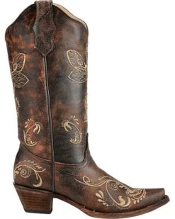 Corral Boots Ladies Dragonfly Cowboy Boots Corral L5001 -Western Cowboy Supplies l5001 1 17